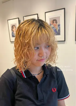 ショート CYAN. 矢場町店所属・パーマ/名古屋パーマ / コデラ ナナホのヘアスタイル