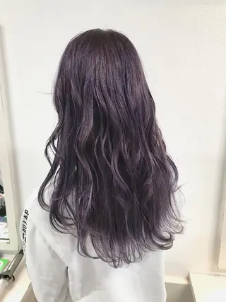 ロング カラー lani ブリーチ /ダブルカラーのヘアスタイル