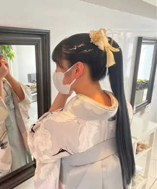 ヘアアレンジ 参列・イベントヘア♡ ゆいなのヘアスタイル
