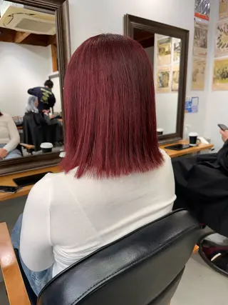 ミディアム カラー 💖艶・ブリーチ 透明感miyu💖のヘアスタイル