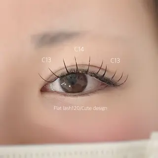 マツエク・マツパ beauty eye所属・中島 美月のマツエク・マツパデザイン