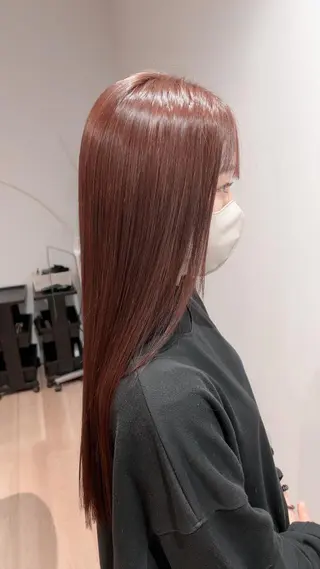 ロング 安藤 伸一のヘアスタイル