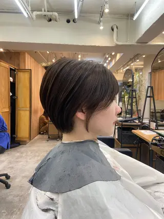 ショート カラー ダメージレス美容師 🌱水島侑理のヘアスタイル