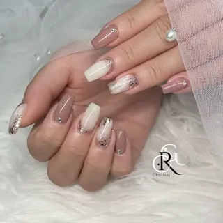 ショート 美フォルムスカルプ✨ RENAのネイルデザイン