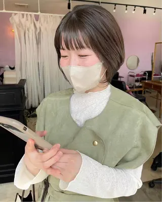 ショート Bonheur銀座 /runaのヘアスタイル