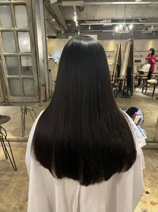 ロング 永山 萌文のヘアスタイル