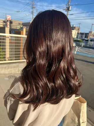 カラー ブリーチなしカラー/ パーマ/おとは🦖♡のヘアスタイル