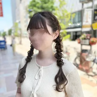 ロング ヘアアレンジ 末吉 帆華 AMELY呉服町店のヘアスタイル
