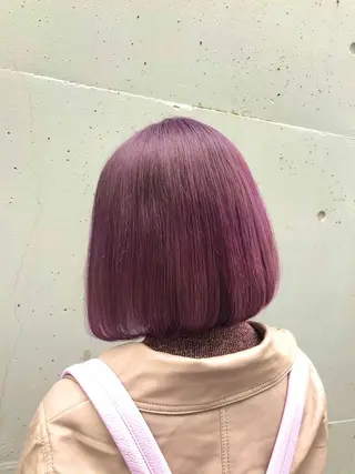 ミディアム カラー 🧡艶髪ちゅるん髪 🫧🧡YUKI❄️のヘアスタイル