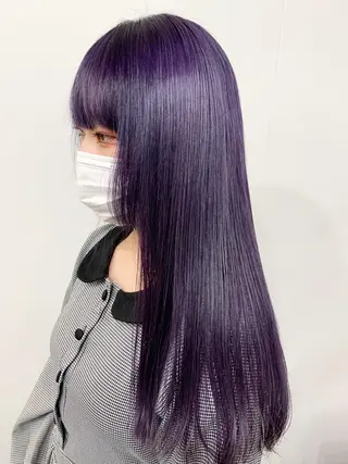 ロング カラー パーマ 名古屋駅/トップス タイリスト/大黒拓哉のヘアスタイル