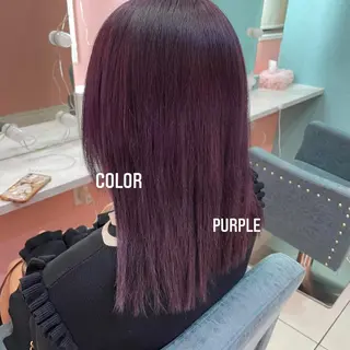 ミディアム カラー エクステ🩵ブリーチ 韓国ヘア🩵KAEのヘアスタイル