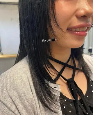 ミディアム カラー Lomalia／ yuzuki🤎ᐩᕀのヘアスタイル