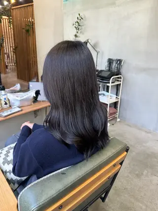 ロング 山田 翔夢のヘアスタイル