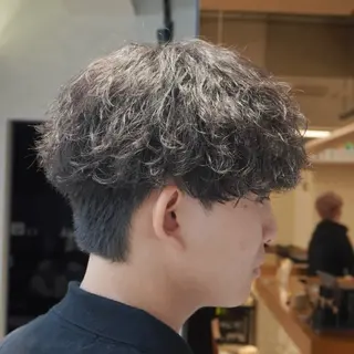 パーマ メンズ HIKARI メンズ満足度No.1のヘアスタイル