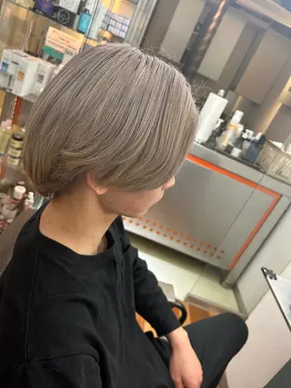 ショート カラー 天神カラーモデル募集 nanaのヘアスタイル