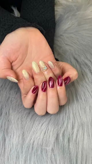 ネイル RICO Nail パーツつけ放題🌈のネイルデザイン