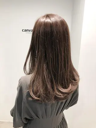 セミロング カラー ✨上品可愛い 垢抜けヘア/後藤✨のヘアスタイル
