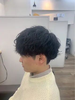 パーマ メンズ 小林 羽蘭のヘアスタイル