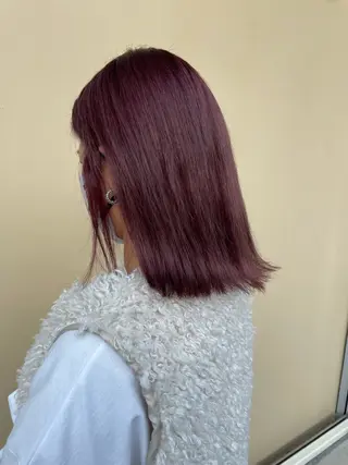 ミディアム カラー ヘアアレンジ HairMake 3 🐬NANAMIのヘアスタイル