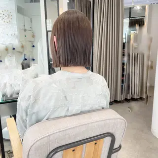 ミディアム カラー 小坂 郁美のヘアスタイル