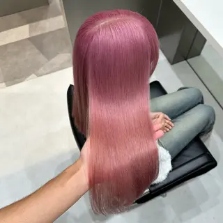 ロング カラー ✨髪質改善艶カラー✨ リュウトのヘアスタイル