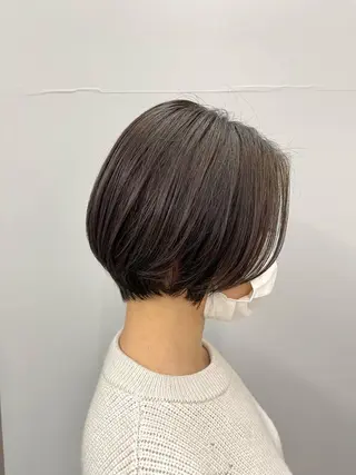 ショート カラー パーマ 滝沢 嵩大のヘアスタイル