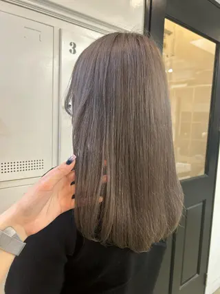 カラー 🤍垢抜け♡透明感 カラーmoeka🤍のヘアスタイル