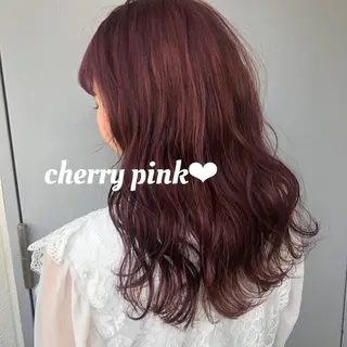 ロング カラー レイヤーカット 韓国ヘアayameのヘアスタイル