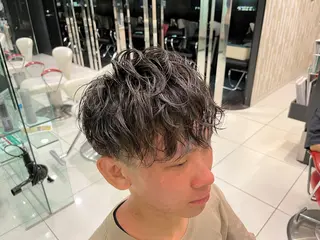 パーマ メンズ 【Earth平塚】 パーマ　のくびのヘアスタイル