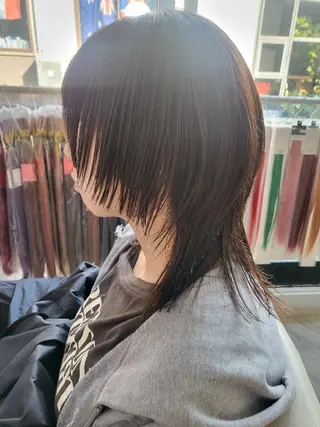 ミディアム カラー ヘアアレンジ ナカシマ  アユミのヘアスタイル