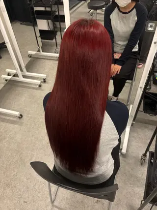 ロング カラー 韓国系カラー／ 艶カラー／towaのヘアスタイル