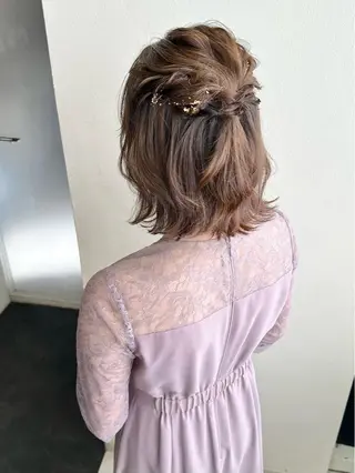 ヘアアレンジ 谷口 弥生のヘアスタイル