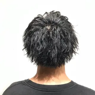 パーマ メンズ 柏メンズカットパーマ NO.1タイチのヘアスタイル