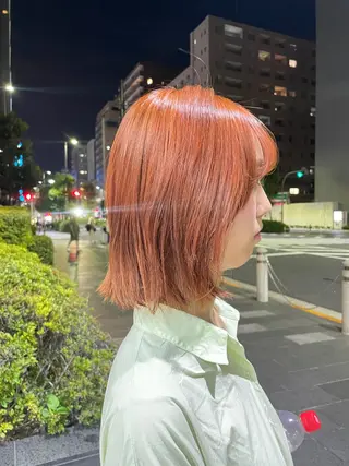 ショート カラー ✨3ヶ月後にデビュー する🎨みのり💯のヘアスタイル