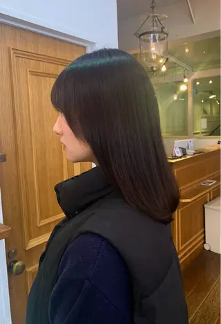 ミディアム カラー Make's表参道 らら🌼のヘアスタイル