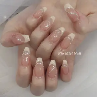 ネイル HANA 長さだしのネイルデザイン