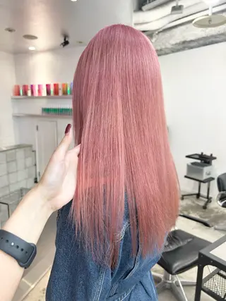 ロング カラー 🤍垢抜け♡透明感 カラーmoeka🤍のヘアスタイル