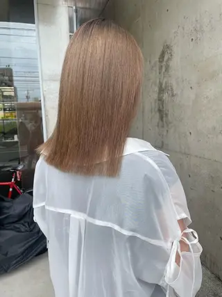 セミロング パーマ 日高 香織のヘアスタイル