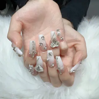ネイル 🎀nana🫧 ワンホンネイル🎀のネイルデザイン