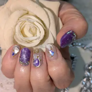 ネイル エステとネイル ローズコンフォートのネイルデザイン