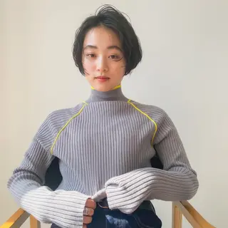 ショート カラー 🌱加藤　胡太郎 /艶髪ストレート🌱のヘアスタイル