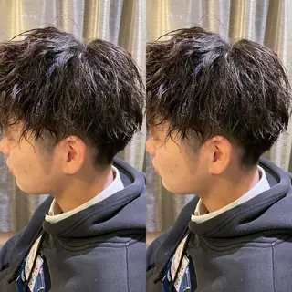 パーマ メンズ 美髪整形✨髪質改善 ✨中村弘仁/チーフのヘアスタイル