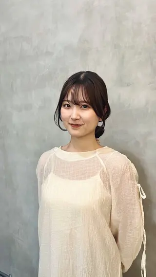 ヘアアレンジ 透明感カラー 🦙なりたりみのヘアスタイル
