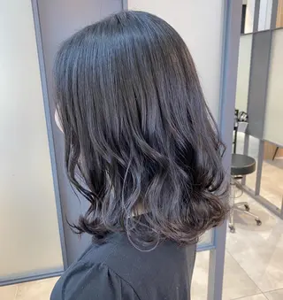 ミディアム カラー 【透明感、艶髪】西村 有司のヘアスタイル
