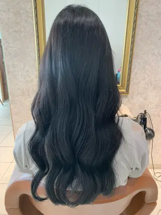 ロング MORISAKI ✂︎縮毛矯正のヘアスタイル