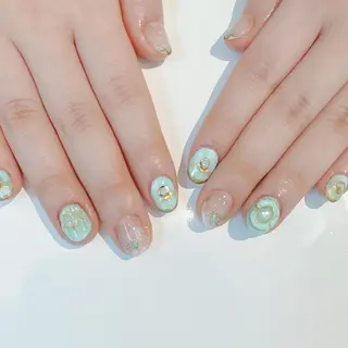 ショート Atelier Peniculusのネイルデザイン