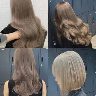 カラー MOKA🌼 淵野辺デザインカラーのヘアスタイル