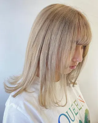 セミロング sail hairのヘアスタイル