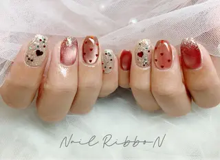 ネイル ネイルリボン 伊藤のネイルデザイン