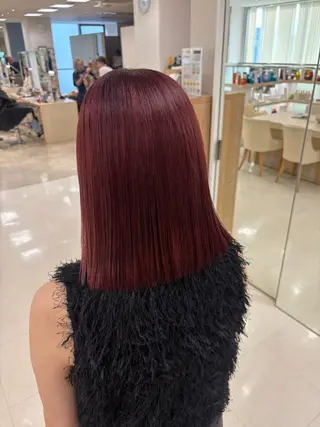 カラー 🎀暖色カラー/透明 感カラー/ひな🎀のヘアスタイル